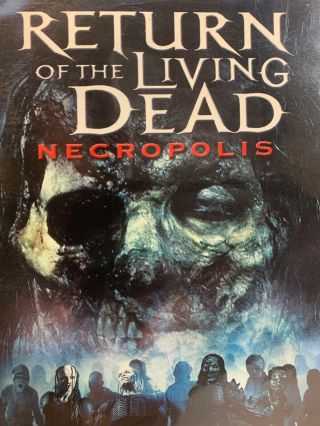 Return Of The Living Dead Necropolis Widescreen Dvd 2006 Zombie Horror Rare