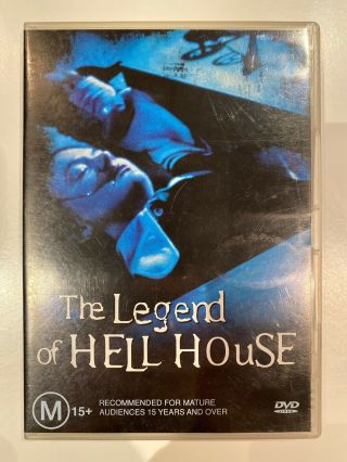 The Legend Of Hell House (dvd) Region 4 Richard Matheson 1973 Movie Rare Oop