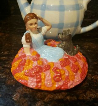 Vintage Wizard Of Oz Tea Pot Rare Dorothy Toto 1998 Turner Warner Bros