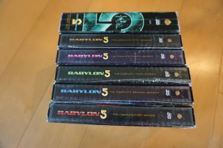 BABYLON FIVE complete SERIES 1 2 3 4 5,  MOVIES dvd BOXSET sci fi Five RARE 3