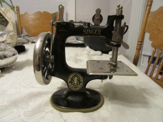 Antique Childs 6 Inch Singer Sewing Machine Restore/parts