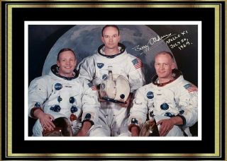 Ultra Rare Apollo 11 Buzz Aldrin Hand - Signed Autograph