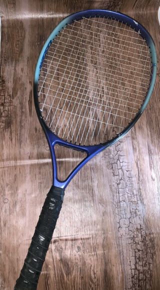 Weed The Zone Plus Long Oversize Head Tennis Racket - Thick Sl4 4 - 1/2 " Grip Rare
