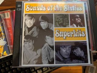 Rare Time Life 2 Cd Sounds Of Sixties Superhits Byrds Seekers Donovan Turtles,