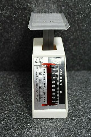 Vintage Kitchen Food Diet Scale 16oz.  Portion Control Measuring Weight Manage