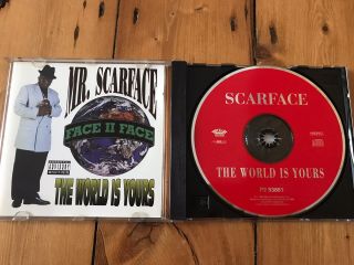 Scarface The World Is Yours Cd Rare 1993 Hip Hop The Geto Boys
