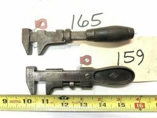 Antique Vintage Wrenches L&s,  Very Rare J.  H.  Williams Collectible Tools