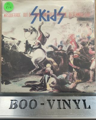 The Skids Masquerade Rare 1979 Double Pack 7 " Single Gatefold Cover Vg,  Con