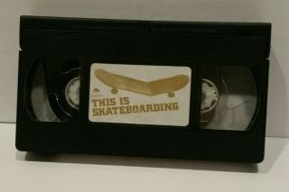 Extremely Rare.  Vintage Skateboarding Vhs.  This Is Skateboarding.  Emerica