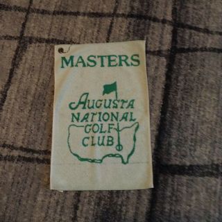 Masters Augusta National Golf Club Towel Vintage