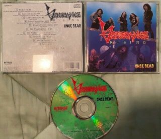 Once Dead - Vengeance Rising - Rare Cd Christian Metal Thrash