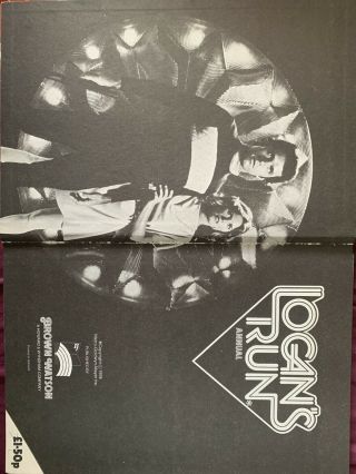 LOGANS RUNS ANNUAL 1at Edition 1978 Rare Europe Only Sci Fi Collectors 2