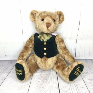 Vintage Harrods 150th Anniversary Teddy Bear Collectible Harrods 1849 1999