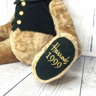 Vintage Harrods 150th Anniversary Teddy Bear Collectible Harrods 1849 1999 3
