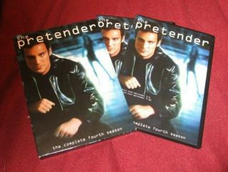 The Pretender - The Complete Fourth Season Rare Oop 4 Dvd Box Set