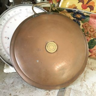 Vintage Traditional Copper Hot Water Bottle Bed Foot Warmer