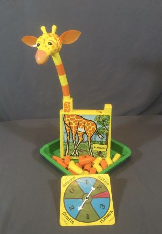 Vintage 1960’s Playskool Giraffe Board Game Milton Bradley Rare