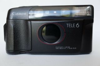 , Rare Canon Autoboy Tele 6 Ful/half Frame All In Good