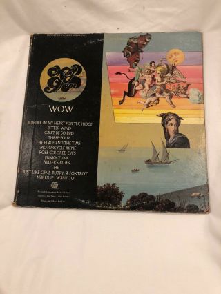 Moby Grape - Wow - Vinyl Lp - Vg - Canadian Import - Cover Variation - Rare