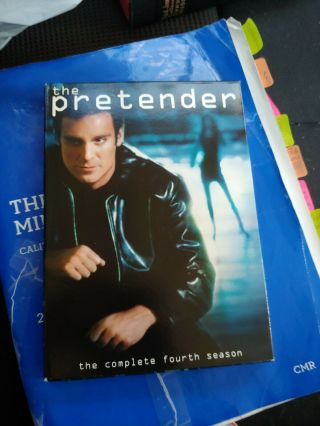 The Pretender Season 4 Four Dvd Disc Set Dual Side Rare 4th Final Nbc 90s Drama