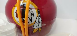 Washington Redskins Vintage 1970s Helmet PICNIC FLAIR SET GREAT PIECE RARE 2