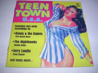 Teen Town U.  S.  A.  - Volume 1 - Cd (1999) Rare Tracks 1950s/60s