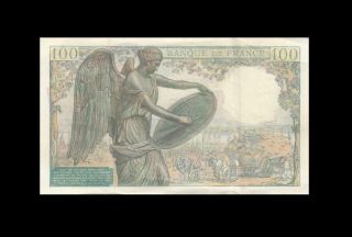 15.  5.  1942 Banque De France 100 Francs X - Rare ( (ef))