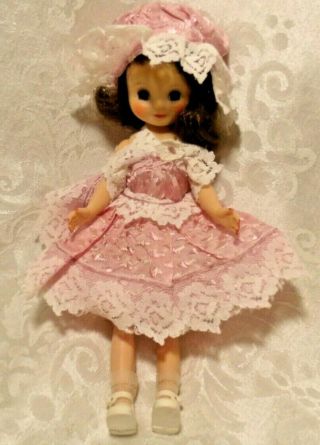Vintage Betsy Mccall 8 " Doll Clothes Handmade: Skirt,  Hat,  Undergarment 21