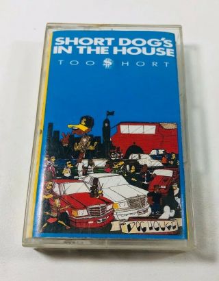 Too Short $hort Dog’s In The House Cassette Tape Rare Oop K1