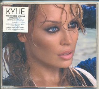 Kylie Minogue Red Blooded Woman Rare Aus Only Limited Edition Cd Single