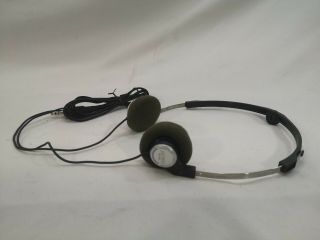 Aiwa Hp - M5 Foldable Stereo Microphones/headphones Vintage Rare