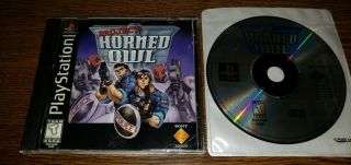 Project Horned Owl Ps1 Sony Playstation 1 Rare