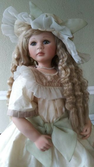 RARE - Vintage Delton Porcelain Doll.  19 