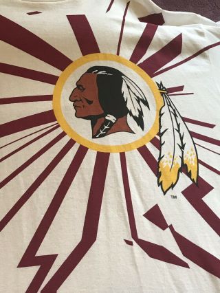 Vintage Washington Redskins STARTER T - Shirt Mens Size XL Very Rare Item 2