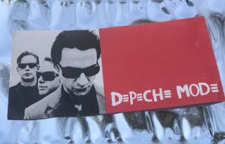 Depeche Mode Flyer 