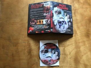 Night Terrors Dvd Camp Motion Pictures The Return Of Vhs Horror Very Rare Oop