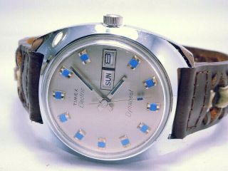 Vintage (near -) Rare 1975 " Timex " Electric (dynabeat) Special Mens Watch