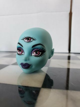 Monster High 3 Three Eyed Cam Create A Monster Doll Rare Head Only Ooak