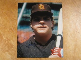 John Kruk Signed Autographed 8x10 Photo Rare 1st Team 1986 - 89 San Diego Padres