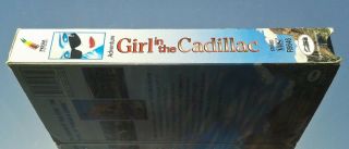 GIRL IN THE CADILLAC (VHS) w/ Erika Eleniak (BAYWATCH,  E.  T. ) RARE ADVENTURE USA 3