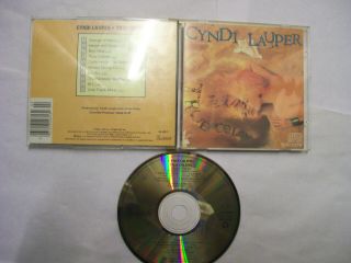 Cyndi Lauper True Colors 1986 Canadian Cd Smooth Edged Case V Rare