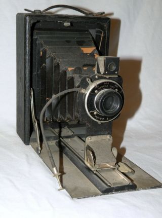 Rare Antique Seneca Uno Pocket 29 Camera Collapsing Rochester Usa