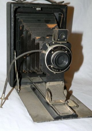 Rare Antique Seneca Uno Pocket 29 Camera Collapsing Rochester USA 2