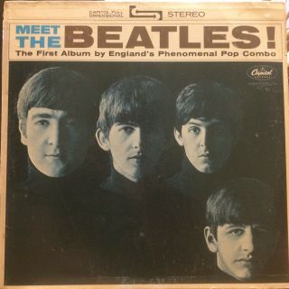 The Beatles Meet The Beatles Lp Apple St - 2047 Stereo Rare