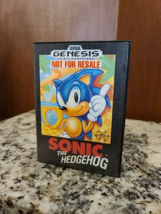 Veru Rare Store Demo Sonic The Hedgehog (sega Genesis,  1991)