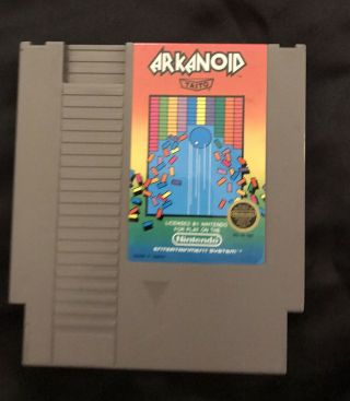 Arkanoid - Rare Game Cartridge Nes (nintendo Entertainment System)