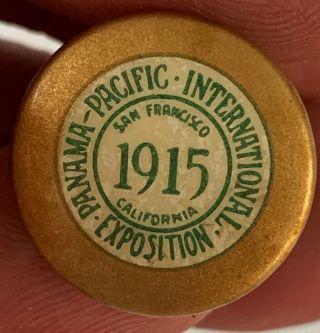 Vintage 1915 Panama Pacific International Exposition Lapel Pin.  Rare
