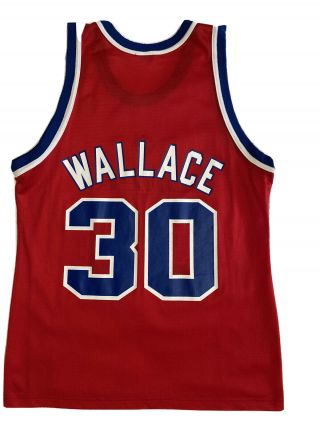Washington Bullets/Wizards Rasheed Wallace Rare Champion Jersey 3