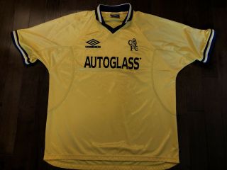 Rare Nwot Vtg Chelsea Fc 1998/1999/2000 Umbro 3rd Football Shirt Jersey Xxl