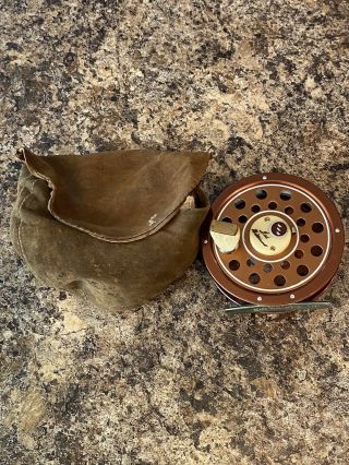 Vintage Rare Sears Ted Williams Fly Reel Model 312.  31140 With Case